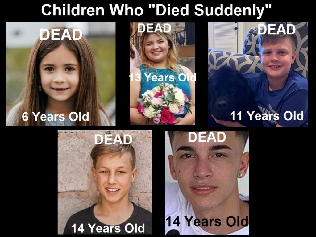 Kinder, die plötzlich verstarben