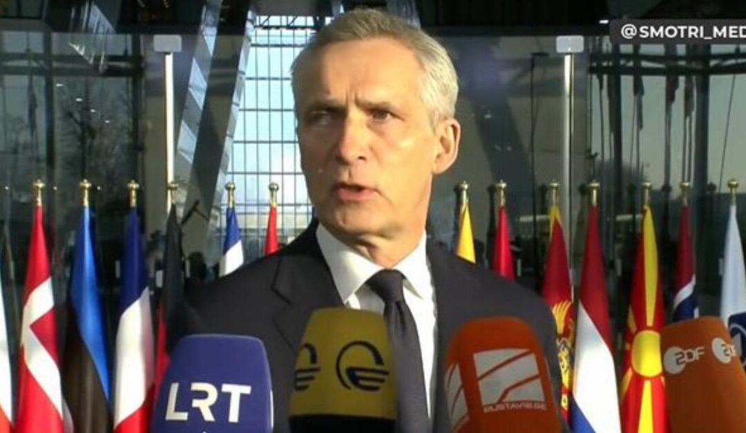 PAUKENSCHLAG – NATO-Generalsekretär Jens Stoltenberg gesteht: „Der Krieg hat nicht im Februar letzten Jahres begonnen. Der Krieg hat 2014 begonnen.“