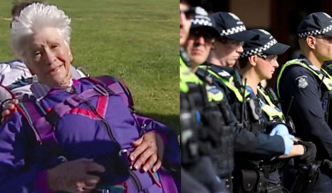 Australische Polizisten geraten unter Beschuss, weil sie eine 95-jährige Oma mit einer Elektroschockpistole niederstreckten