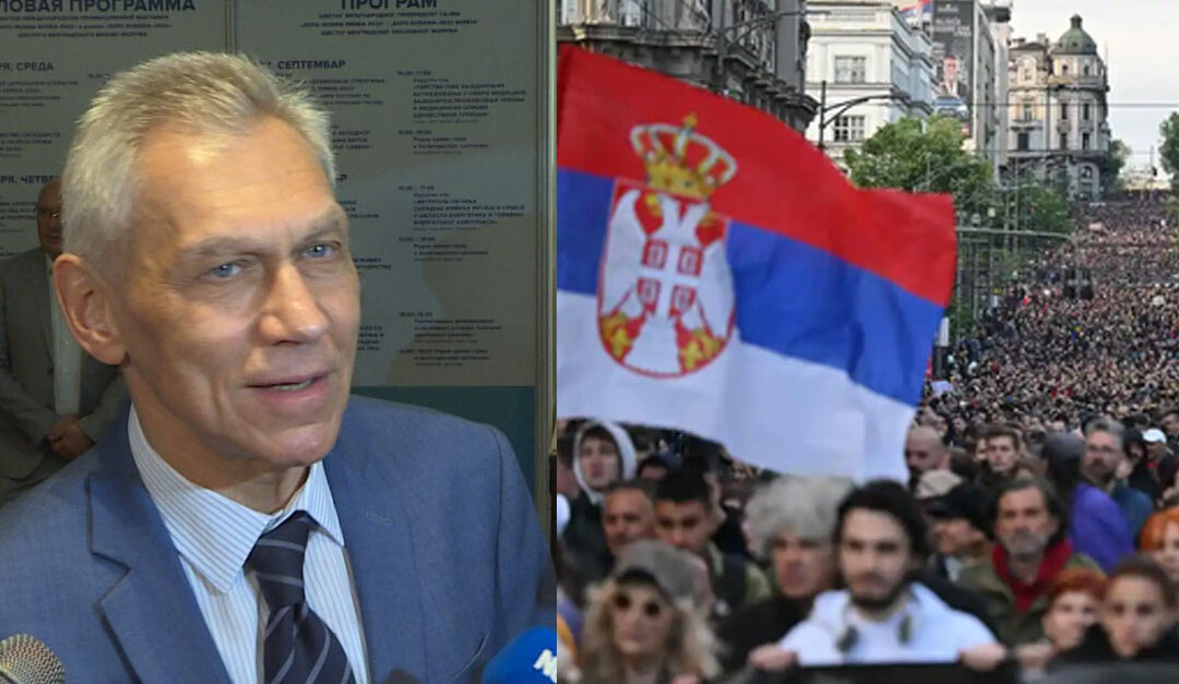 Derweil in Serbien – Der Russische Botschafter warnt, dass in Belgrad ein Putschversuch im Stil des Maidan stattfindet