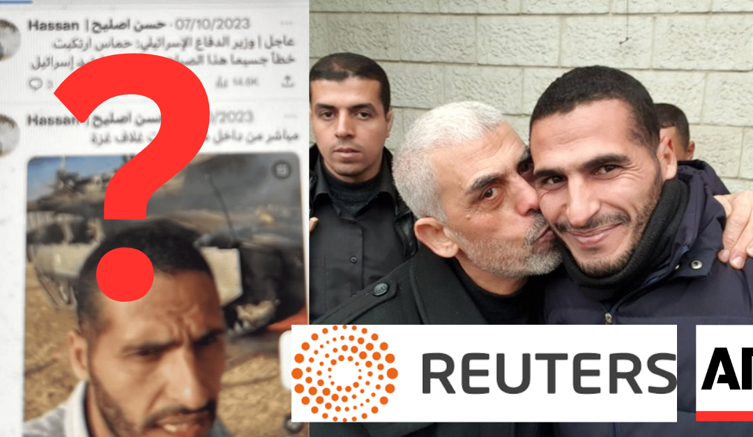 Bilder von Gräueltaten der Hamas werfen schwerwiegende Fragen auf: Woher wussten die AP- & Reuters-Photographen, wann und wo das Attentat geschehen würde?